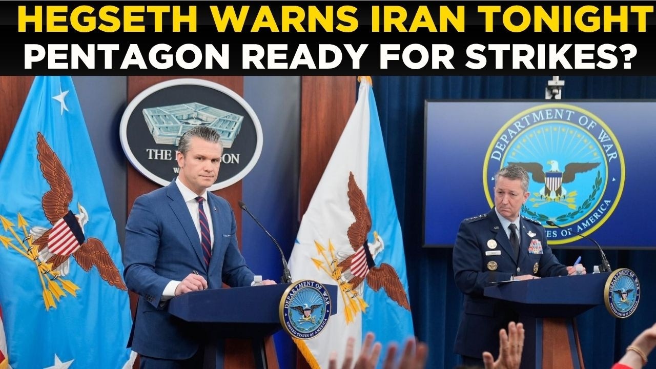 US Iran Crisis LIVE | Pentagon Prepared for Fresh Strikes on Iran Amid Strait of Hormuz Crisis