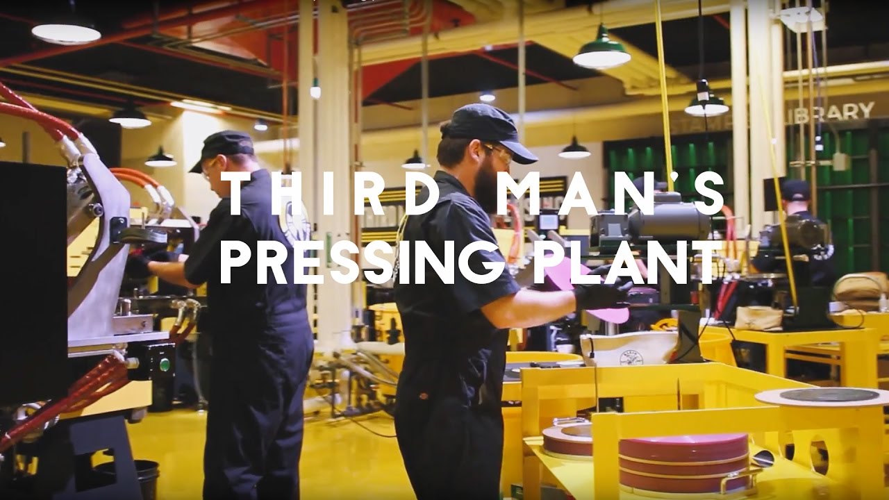 A behind the scenes look at Third Man's new Detroit pressing plant