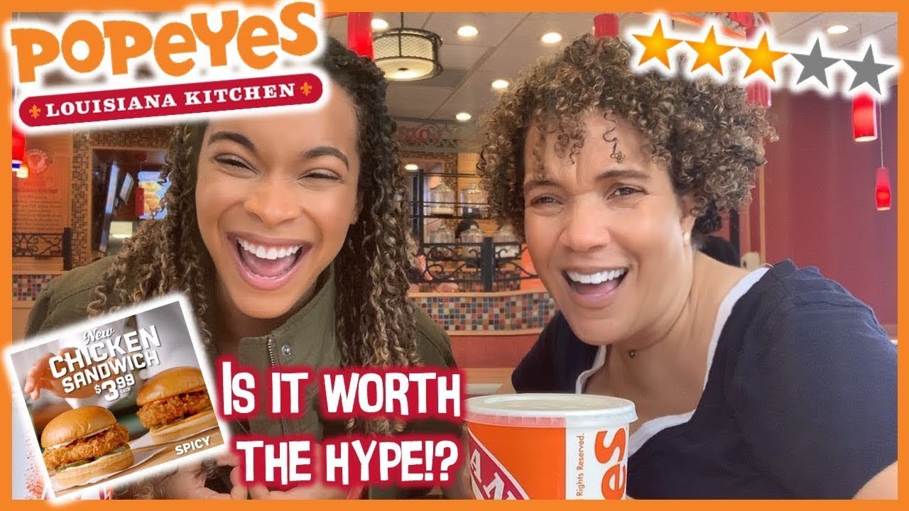 TRYING POPEYES NEW CHICKEN SANDWICH | IS IT WORTH THE HYPE!?