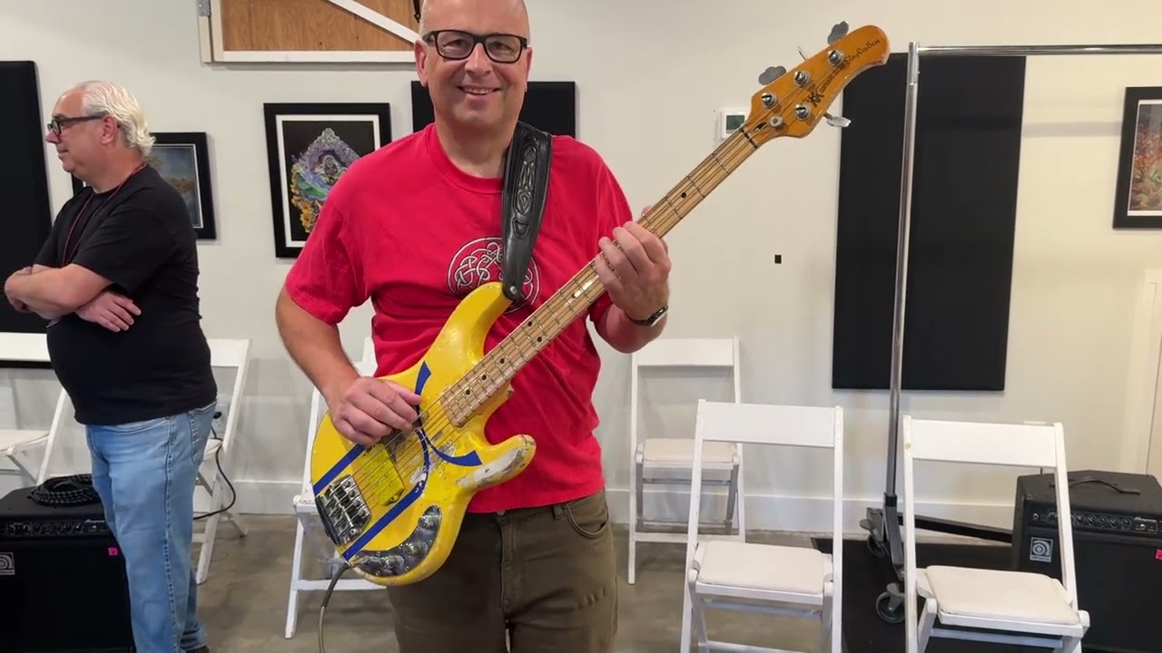 2024. Playing Tony Levin&rsquo;s Three of a Perfect Pair bass. Sleepless&hellip;