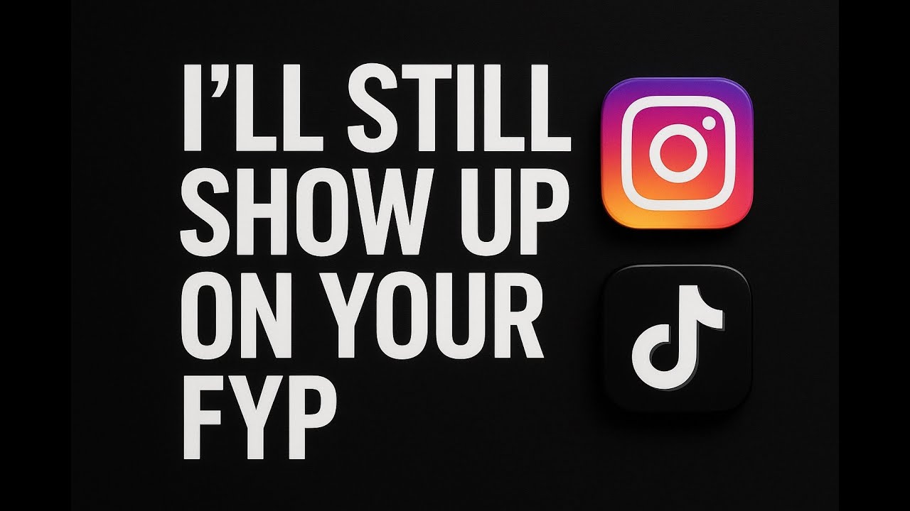 I’ll still show up on your #FYP (Official Audio) #nocover