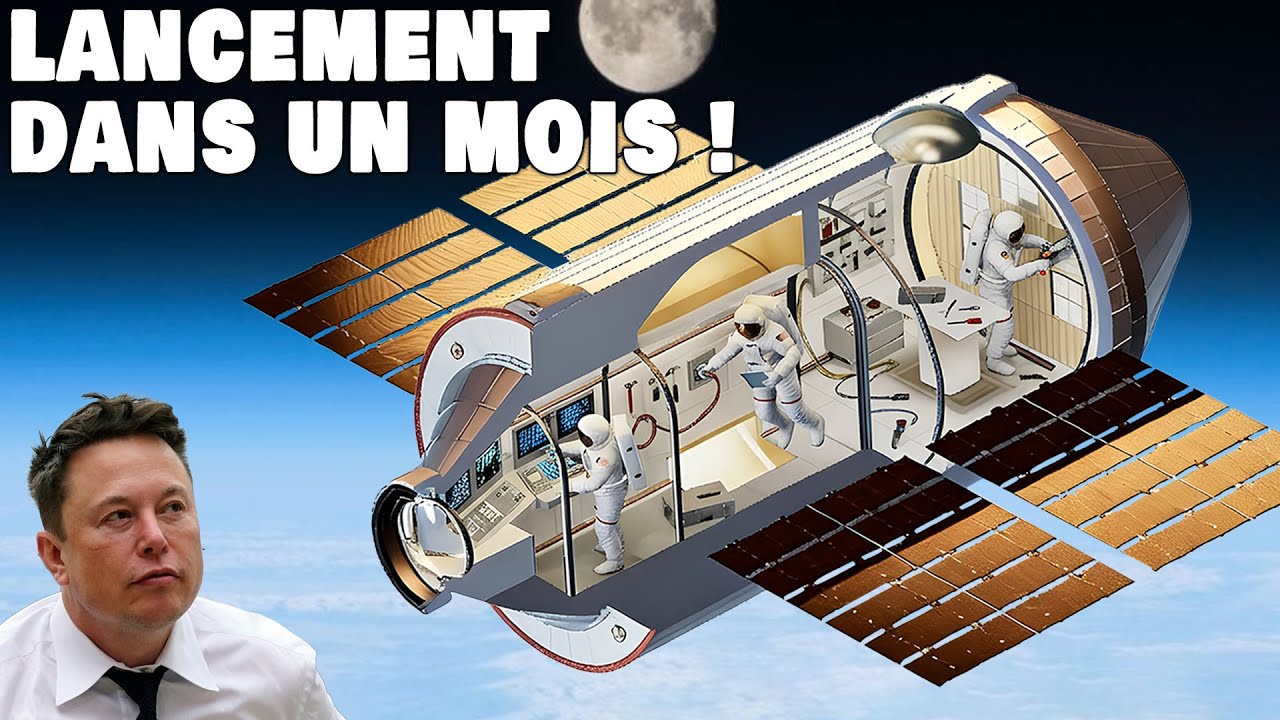 SpaceX va enfin lancer sa station spatiale en orbite — La NASA humiliée !