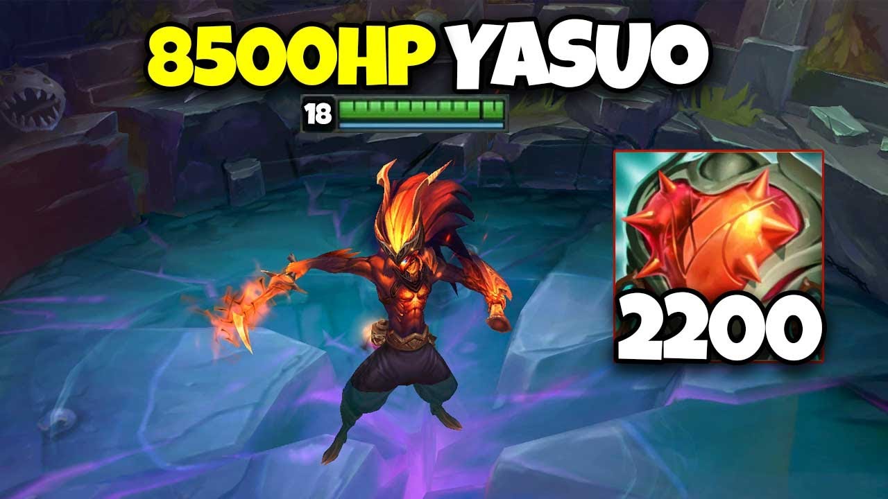 Yasuo İle Sanırım Dünya Rekoru Kırdık 8500 Can Yasuo Jungle  🔥