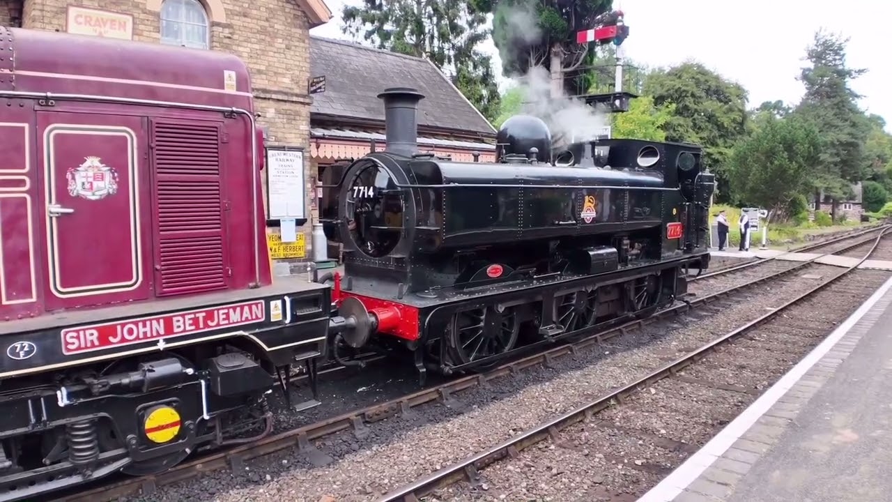 SVR 1960’s weekend ft 60103 Flying Scotsman Part 2 27-07-25