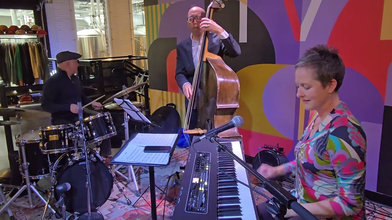 One of my favorite Boston Based Pianist,  Rebecca Cline,  with Keala Kaumeheiwa and Bertram Lehmann 