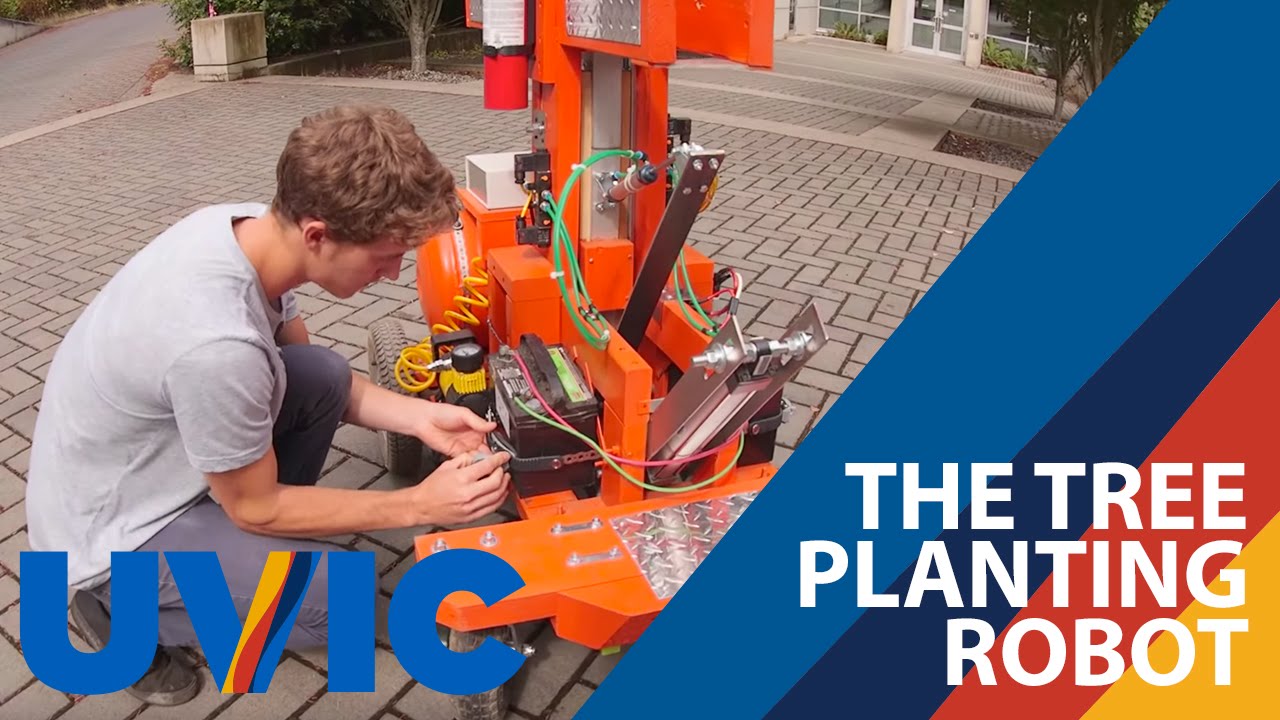TreeRover, the tree-planting robot