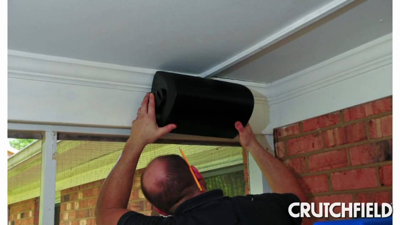 How to Install Outdoor Speakers | Crutchfield Video
