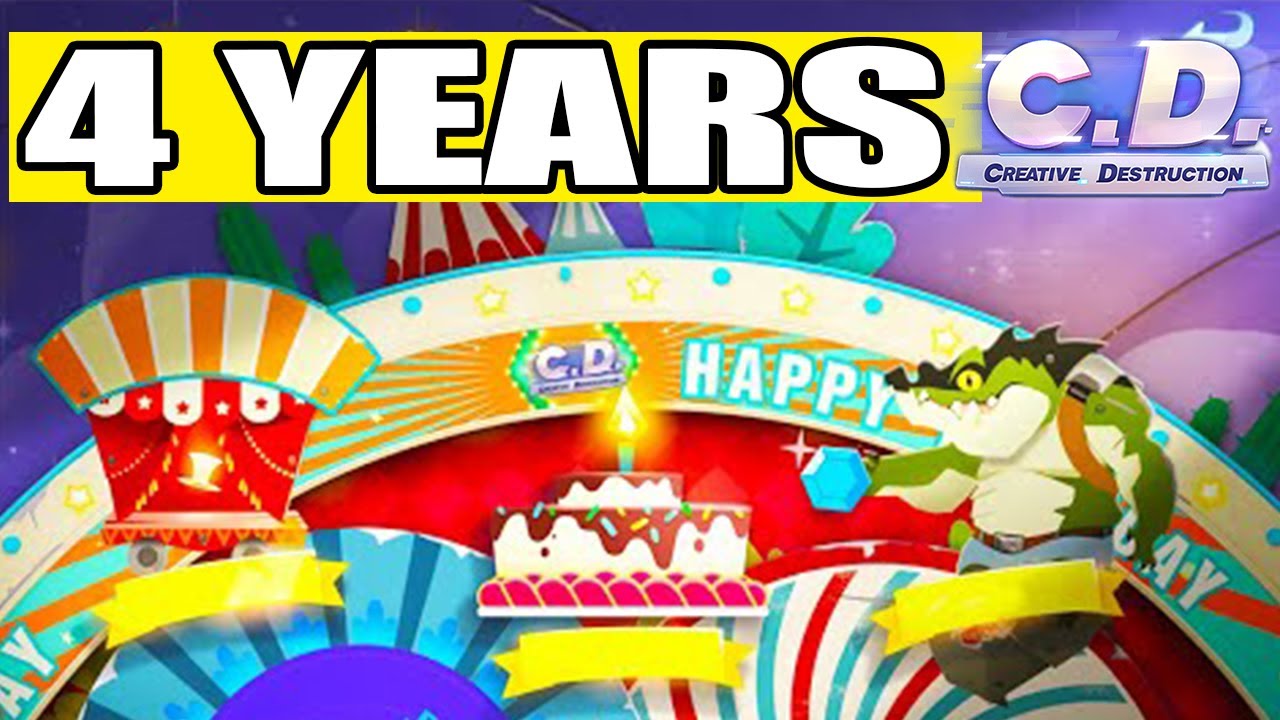 4 Year Anniversary Creative Destruction