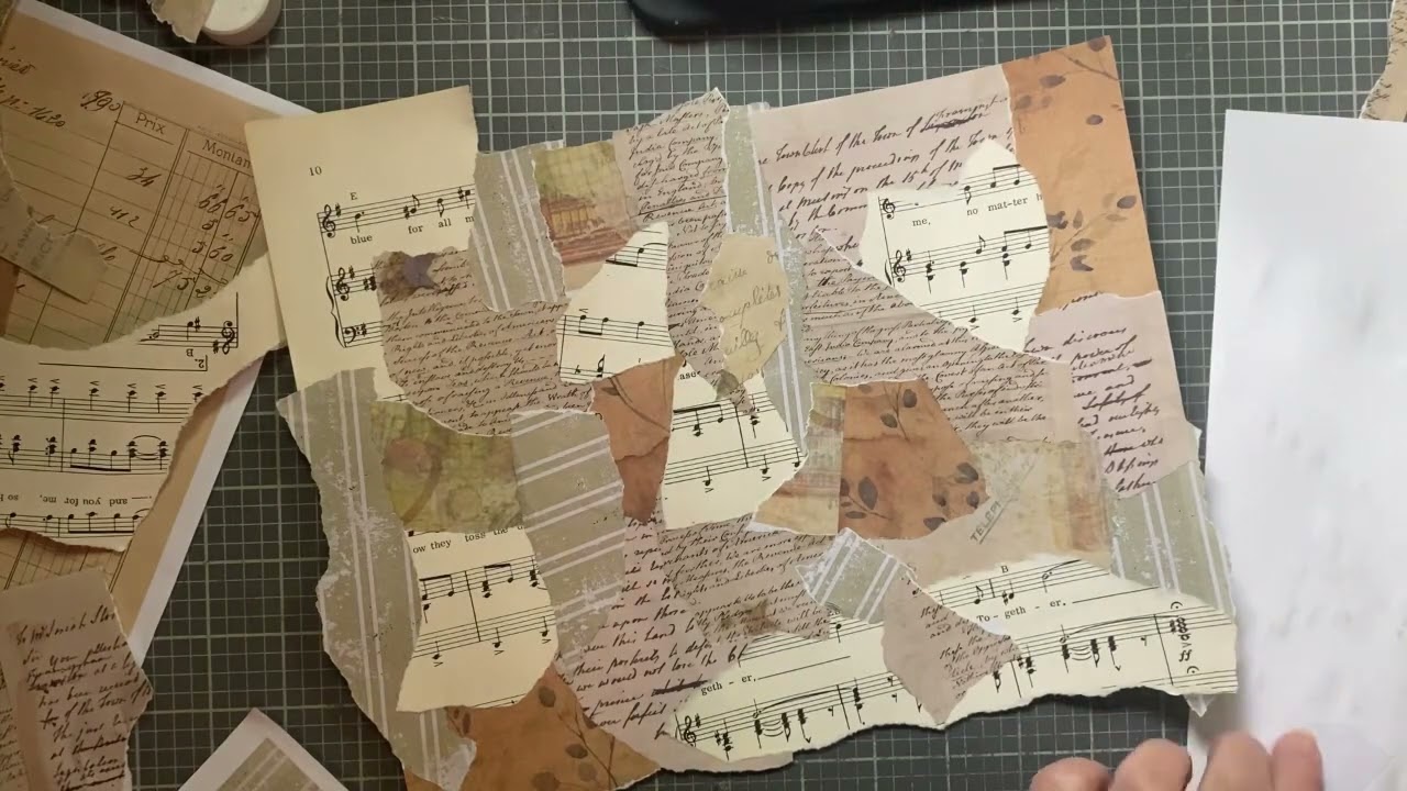 Make a Collage Masterboard and ATC Tutorial | 