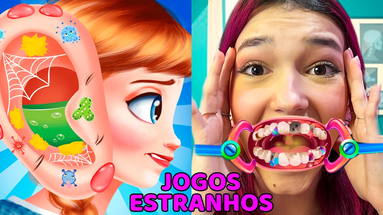 JOGOS ESTRANHOS E DIVERTIDOS DA INTERNET | Luluca Games