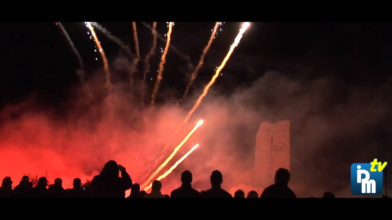 idM tv: Spettacolo di fuochi musicali a Monte Sant'Angelo