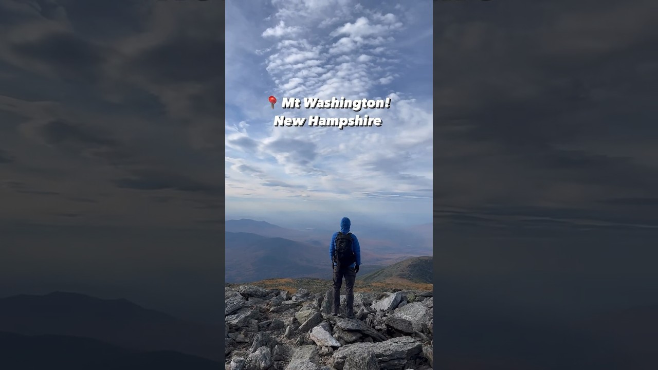 Highest peak in the northeast?! 📍Mt Washington In  New Hampshire!
