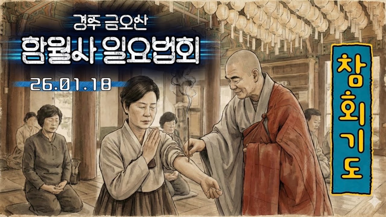 함월사 참회기도 일요법회/천도재 26.01.18
