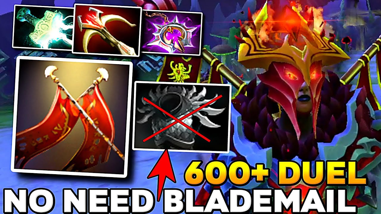 NO NEED BLADEMAIL Legion Commander Offlane 600+ Duel DMG Op Mjollnir Hunt Enemies - Dota 2