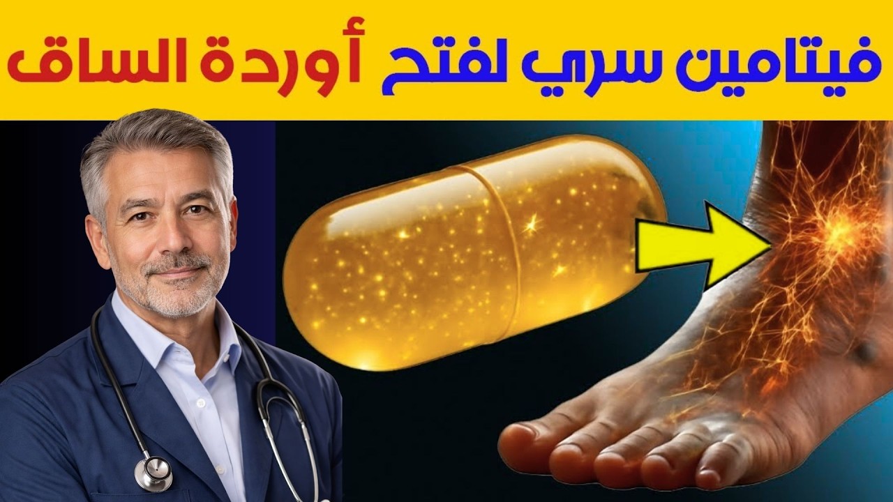 5 إشارات خفية تكشف ضعف الدورة الدموية… و4 فيتامينات قد تنقذ ساقيك!