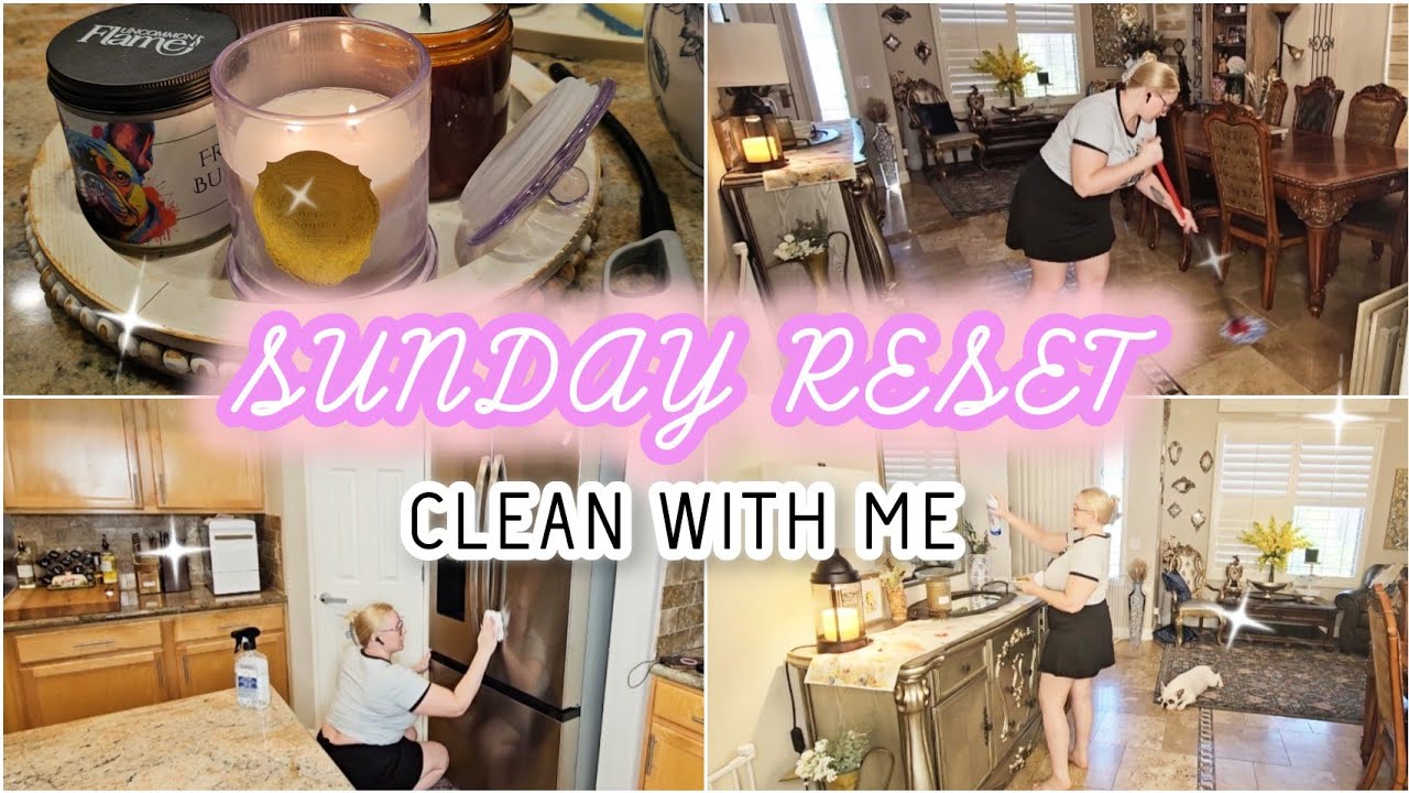 Sunday Reset Routine 2025 | Realistic + Motivating Clean With Me