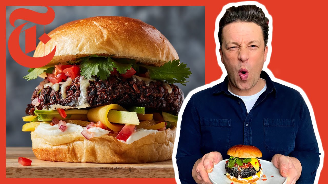 Jamie Oliver's Ultimate Veggie Burgers | NYT Cooking