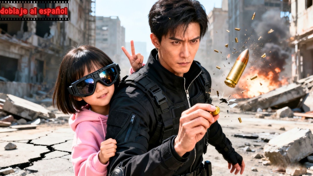 【FULL📽】¡La niña y su padre trabajan juntos para resolver una crisis y proteger el mundo!#minidrama