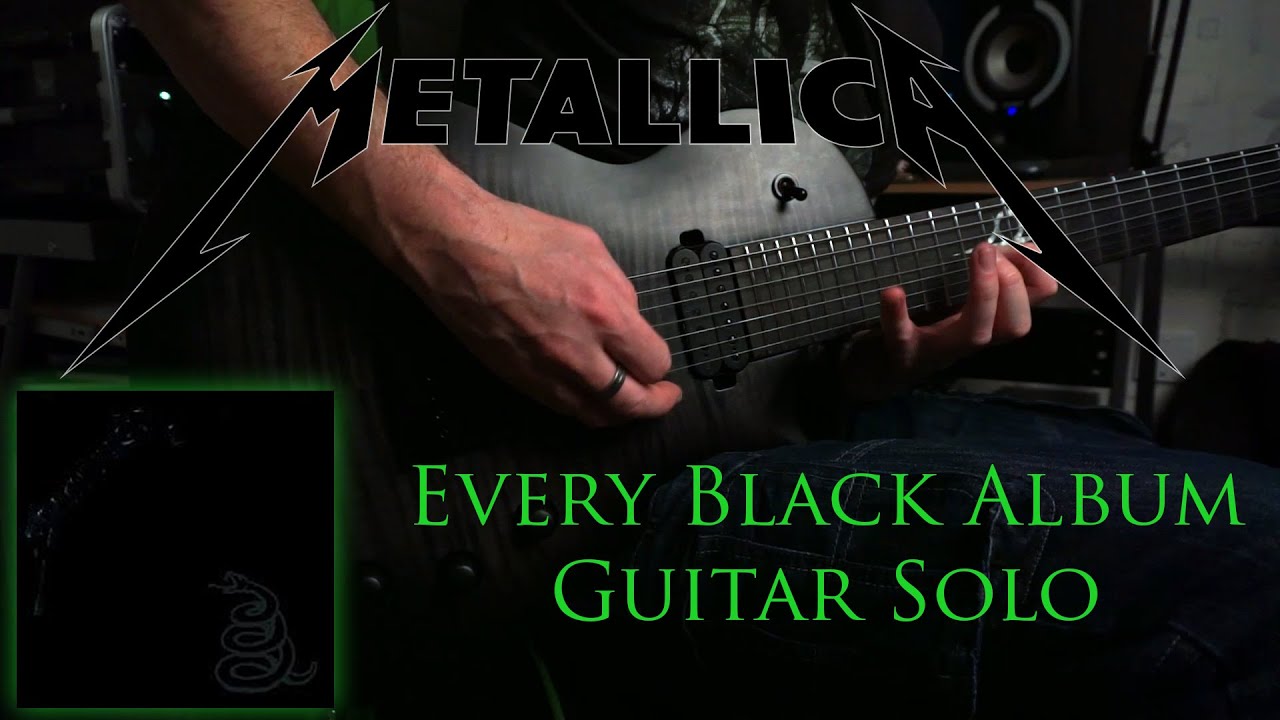 Metallica - Every Black Album Solo
