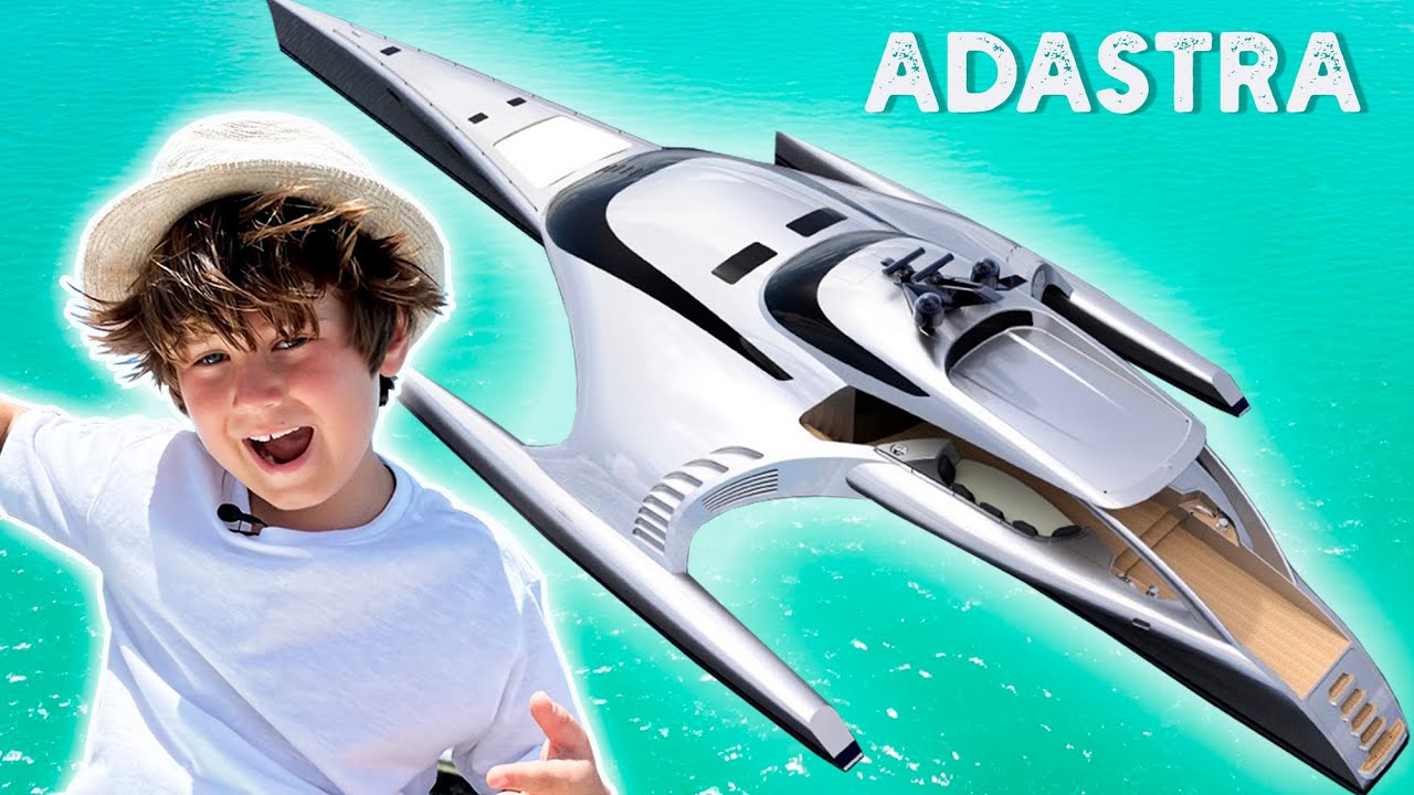 Adastra - The Most Incredible Futuristic Yacht in the World