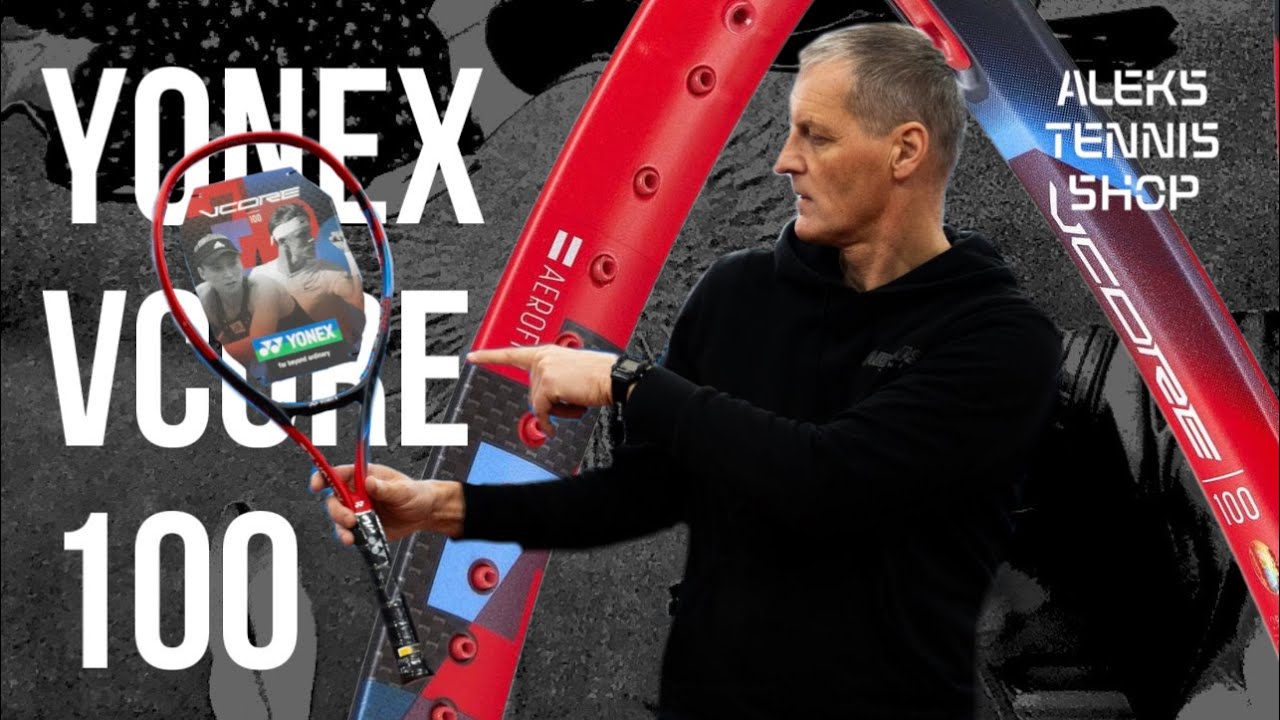 Теннисная ракетка Yonex Vcore 100 Racket. Быстрая и легкая для вращения с новой геометрией рамы