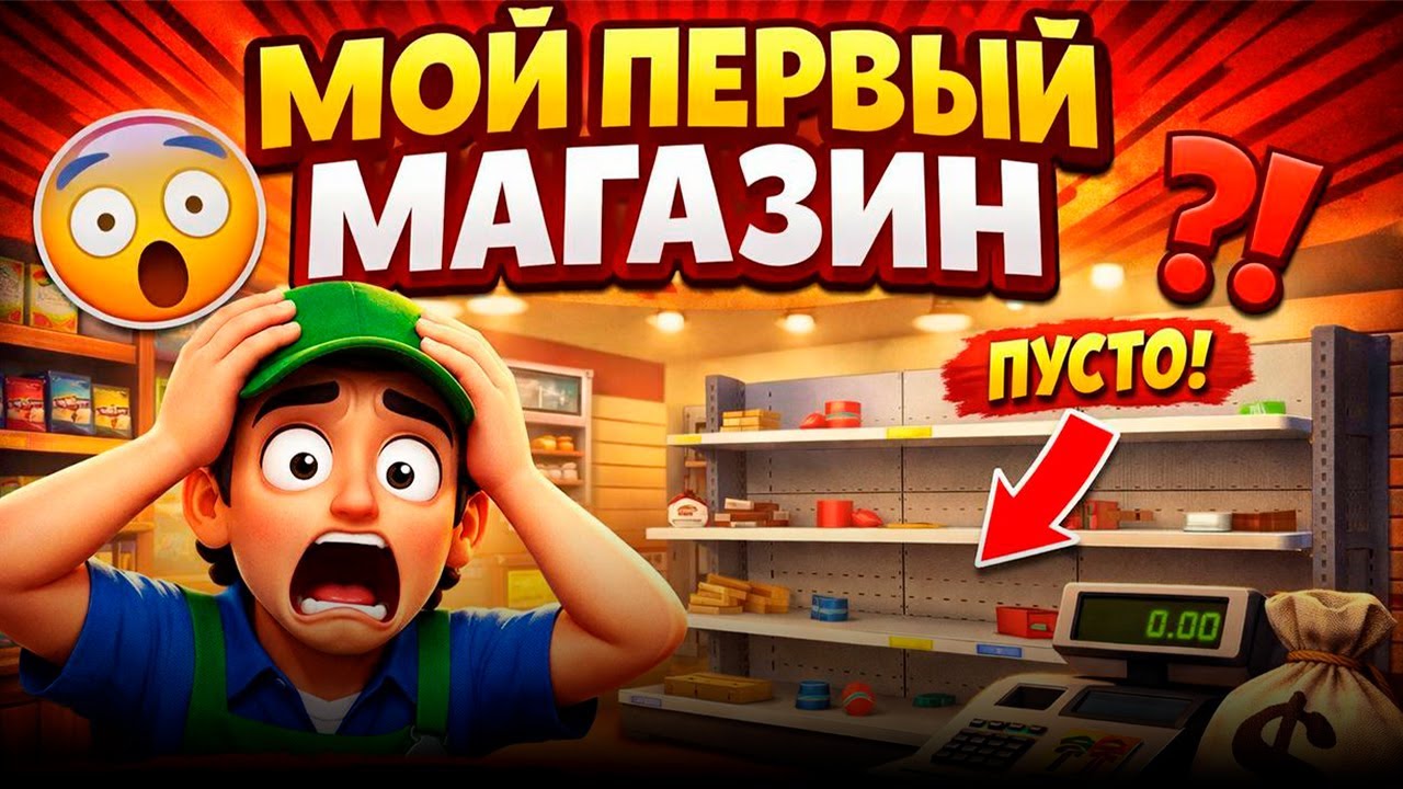НАЧИНАЮ БИЗНЕС С НУЛЯ | Симулятор супермаркета | Supermarket Together #1