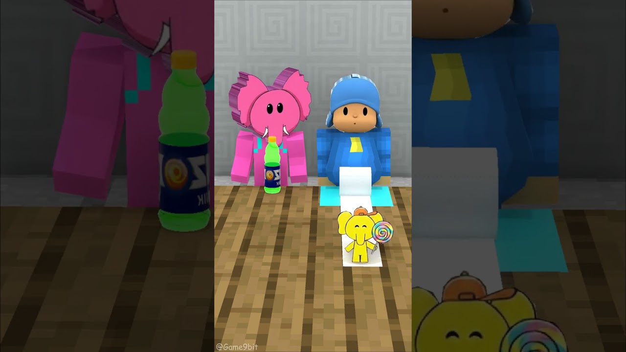 Help Sprunki Elly in the Matching Picture Challenge!