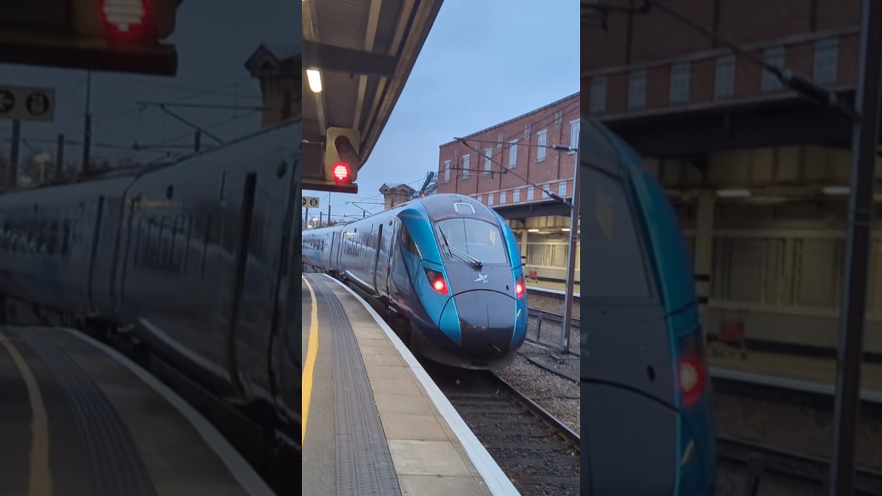 802219 departing York with a 2 tone