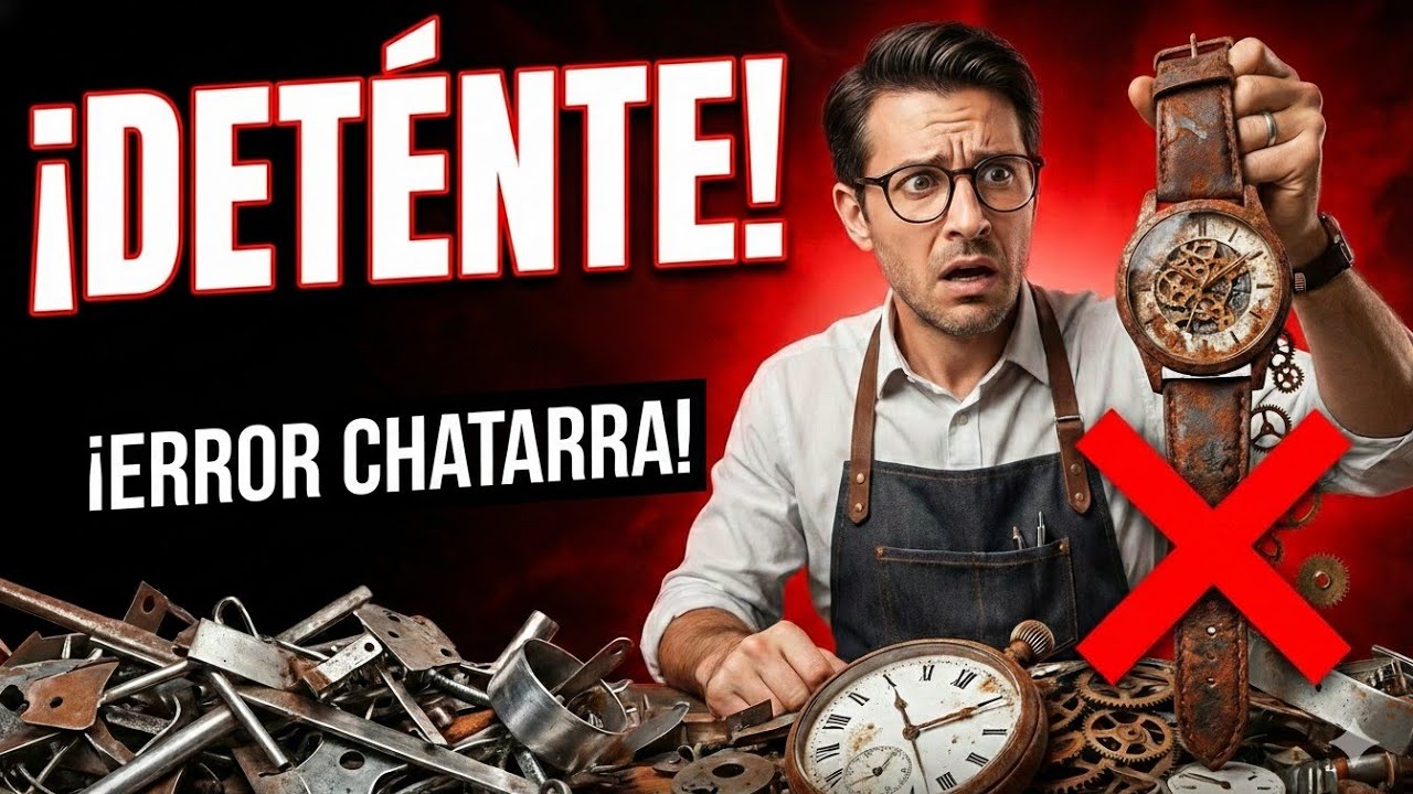 ¡DETÉNTE! El Error Común que Convierte tu Reloj en Chatarra