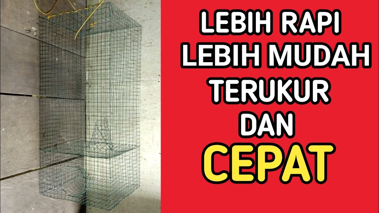 cara buat bubu lele lembat - 12 MENIT LANGSUNG BISA