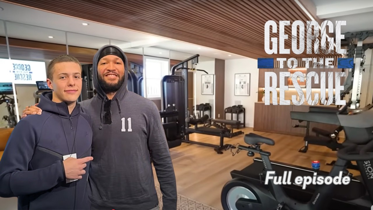 EPIC Renovation (+ Knicks surprise) for Resilient High School Basketball Star | George to the Rescue