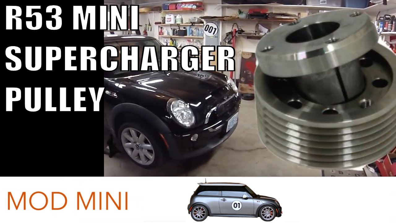 How to Install Performance 15% Supercharger Pulley MINI Cooper 2002-2006 R53 R52