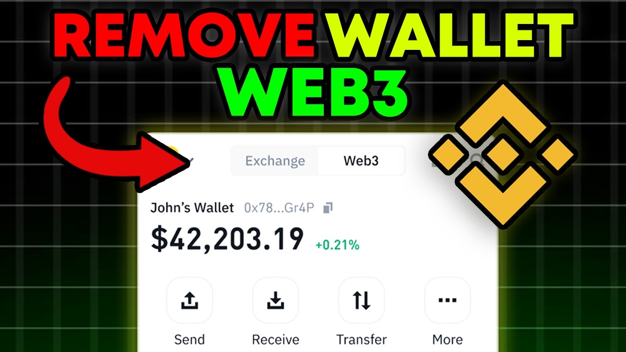 Как ЛЕГКО удалить кошелек Web3 из Binance (НОВОЕ руководство 2025 года)