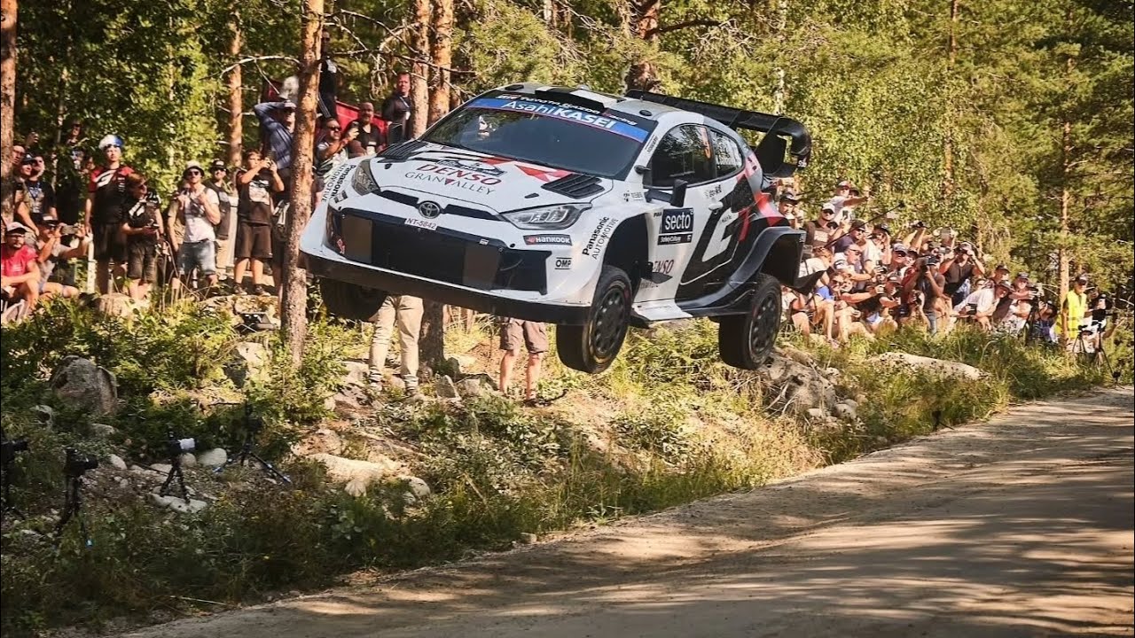WRC Secto Rally Finland 2025 | Huge Jumps Maximum Attack Top Speed -  Highlights - Full HD