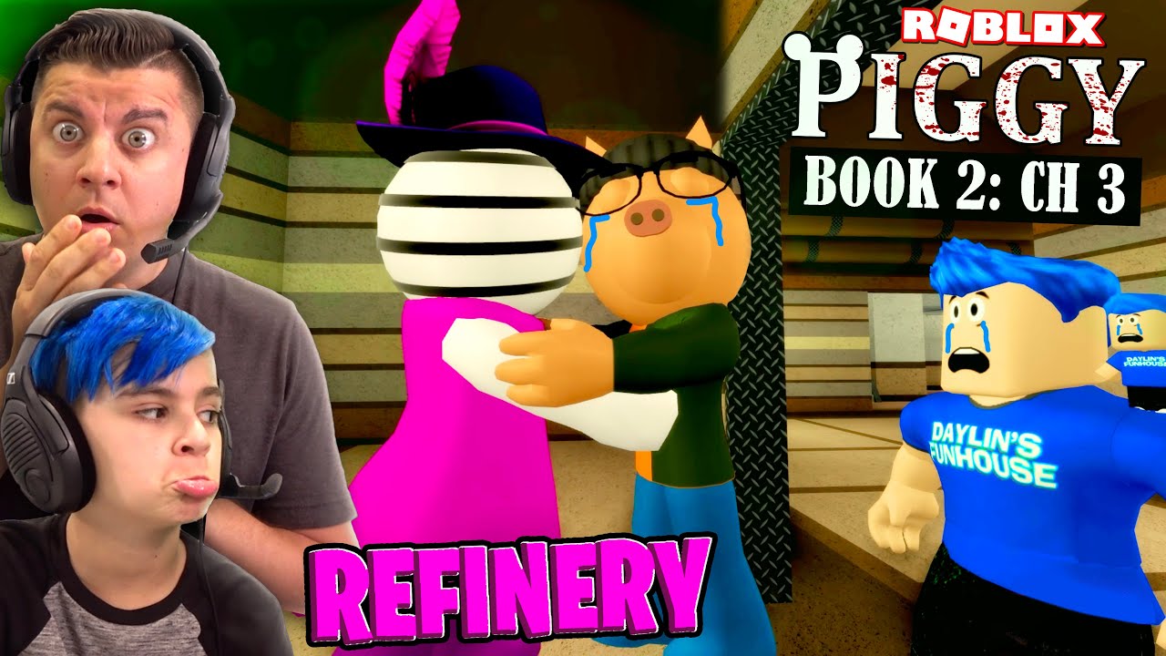 ZIZZY IS INFECTED (This Is Sad) ROBLOX PIGGY CHAPTER 3 BOOK 2 The Refinery