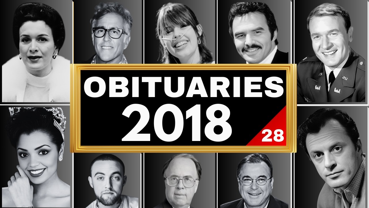 Famous Hollywood Celebrities Who DIED In SEPTEMBER 2018 - Obituary in 2018