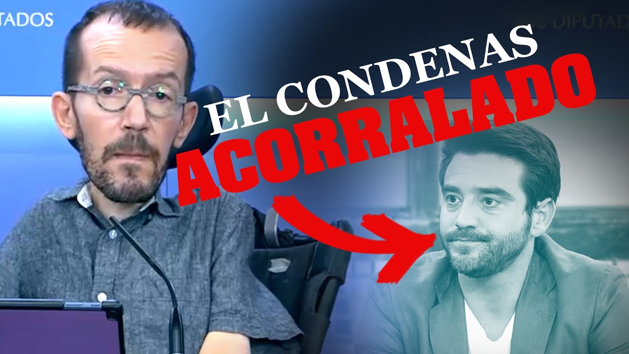 Pablo Echenique calla al periodista fake Javier Negre