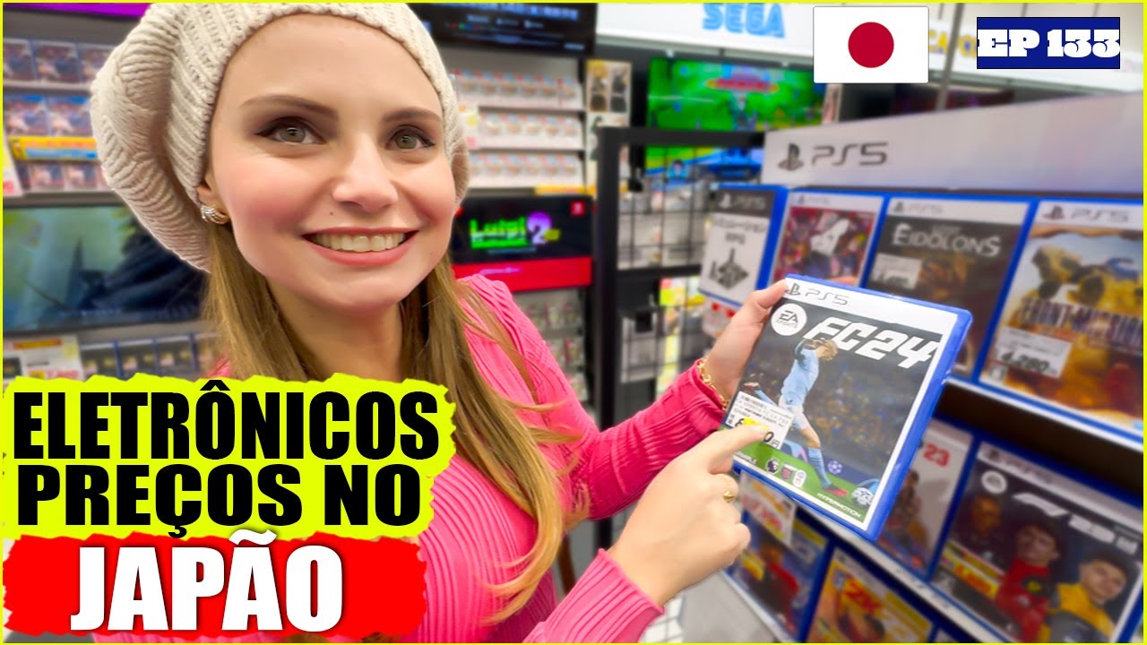 ELETRÔNICOS no JAPÃO: Bem MAIS BARATO que o BRASIL?