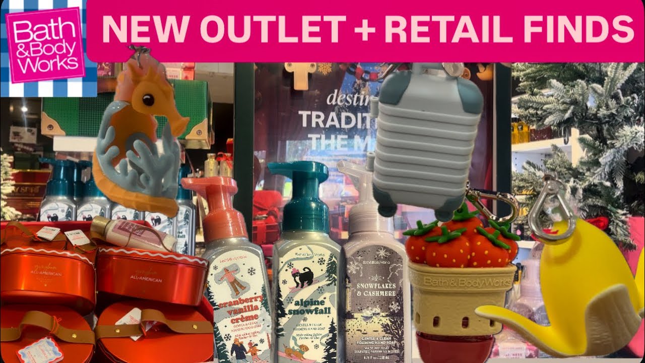 Что нового в аутлете и розничном магазине? Обзор Bath & Body Works