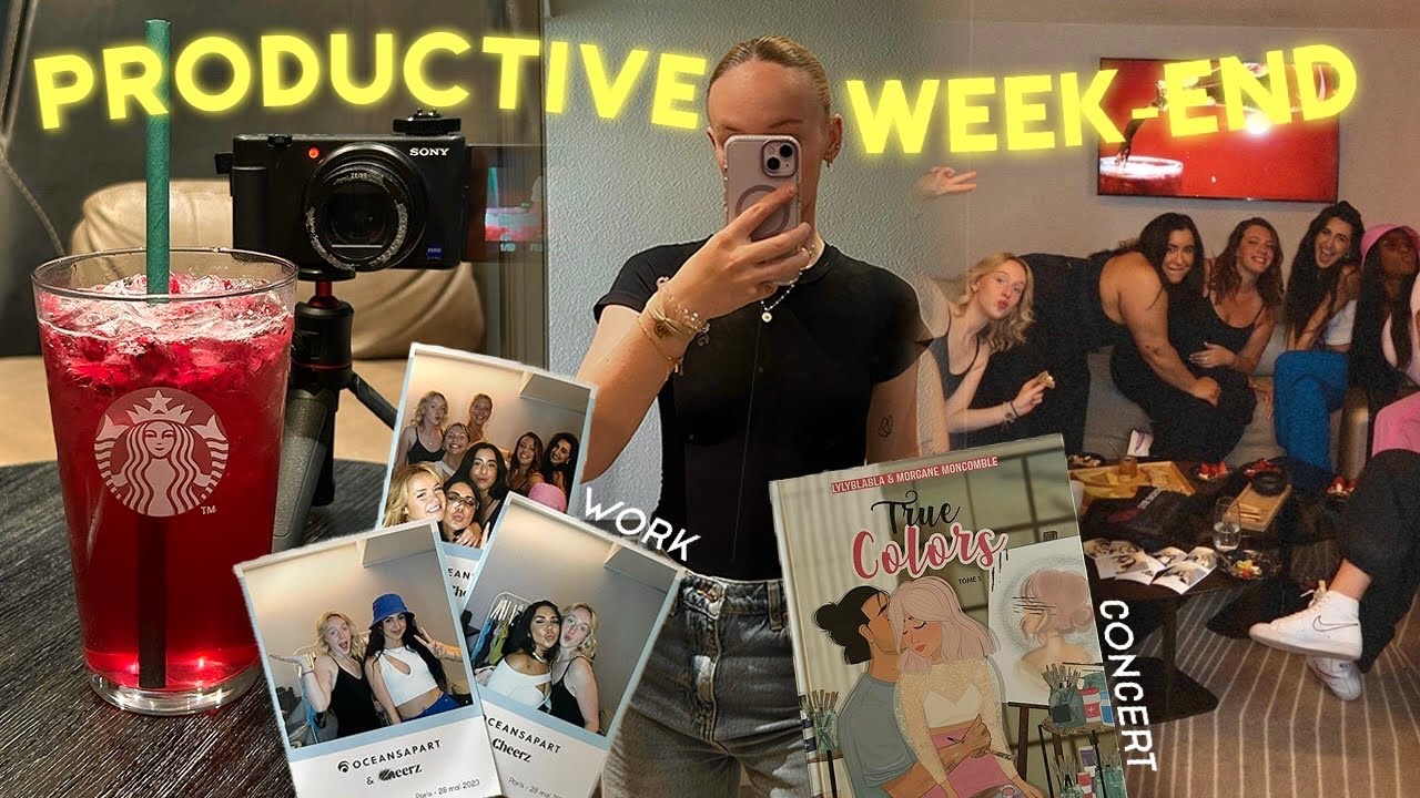 WEEK-END WITH ME  (concert d'aya, haul,productivité,.. )