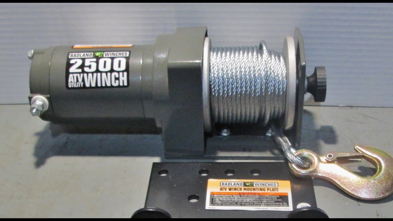 BADLAND 2500 ATV WINCH