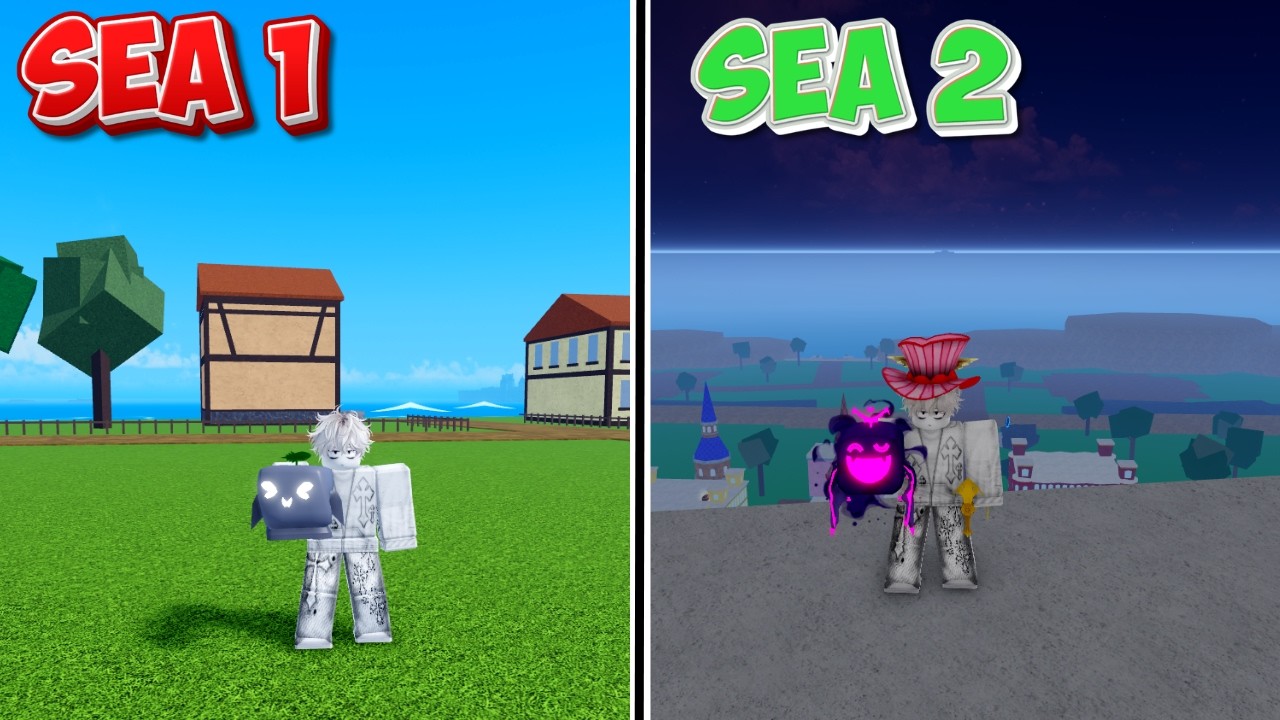 I Finally Reached SECOND SEA in Blox Fruits Roblox  #viral #shorts #bloxfruits #roblox #video #edit