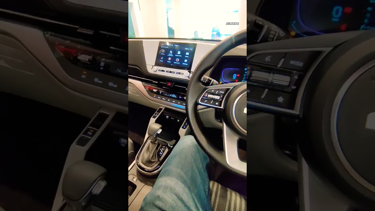 All New Kia Carens Prestige Plus O Dashboard & Key Design 😍🔥