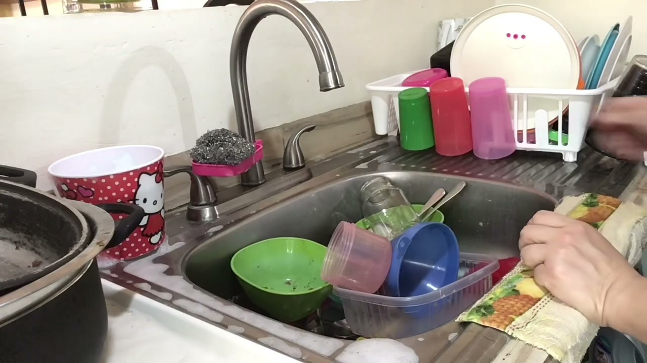 AGOBIADA POR LOS TRASTES SUCIOS? -yo te digo como empezar-