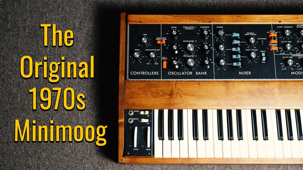 The Original 1970s Minimoog