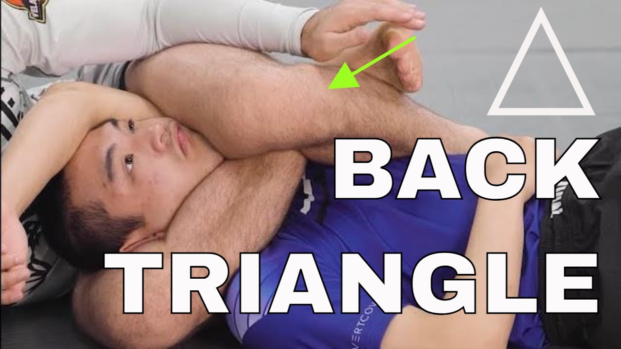 Triangle from the back, how to finish!