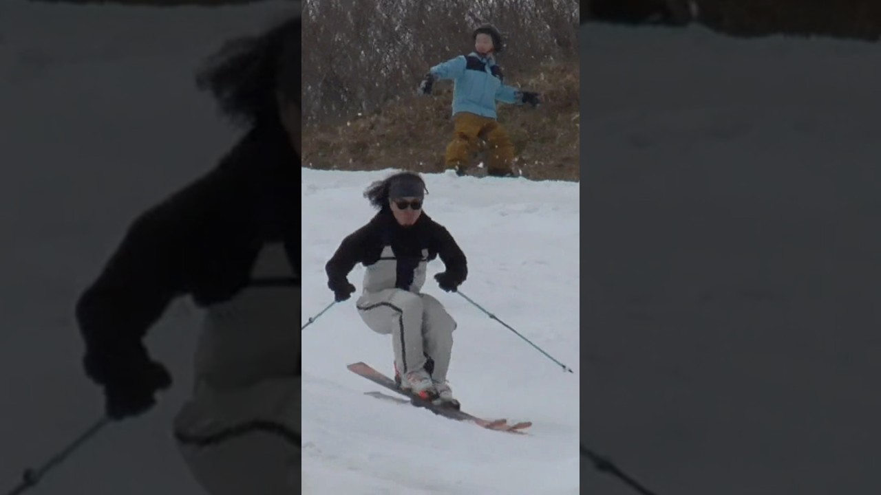 落差のあるBUMP Part2恐羅漢スノーパーク立山BUMP#snow #アイリーski最高 #ski #skiing #スキー #bump ＃ビビるな＃己の殻破れ