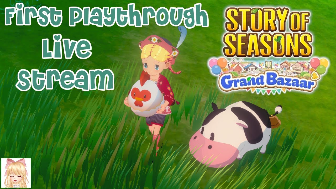 Story of Seasons: Grand Bazaar ~ Day 26 ~ Arata🍼👀