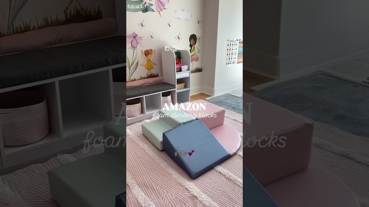 AMAZON Foam Climbing Blocks for Toddlers 🌟  