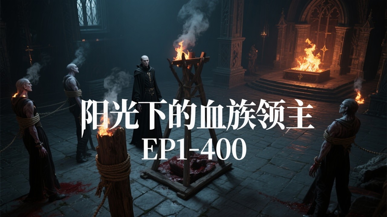 🔥《阳光下的血族领主》EP1-400💥 穿越异世，喜提血族大礼包？ 罗杰看着自己不惧阳光、免疫圣水的体质，再瞅瞅广场火刑架上滋滋冒烟的血族同类… #爽文#小說#有声书#漫画